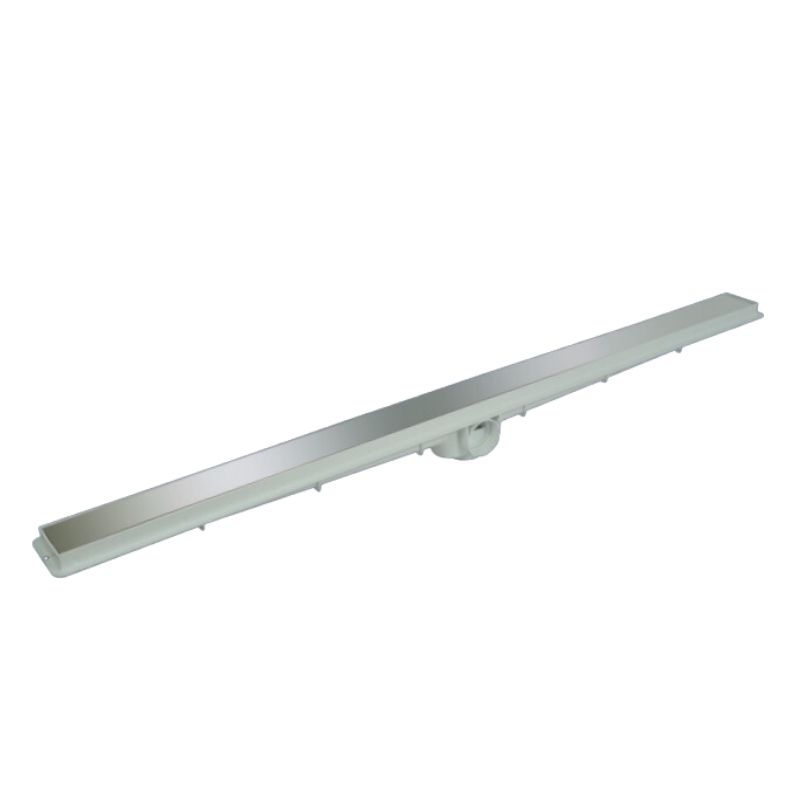 Ralo Linear Inox Oculto 5 x 90 - Branco